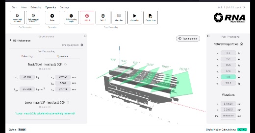 Simulacion para sistemas RNA Vibrant